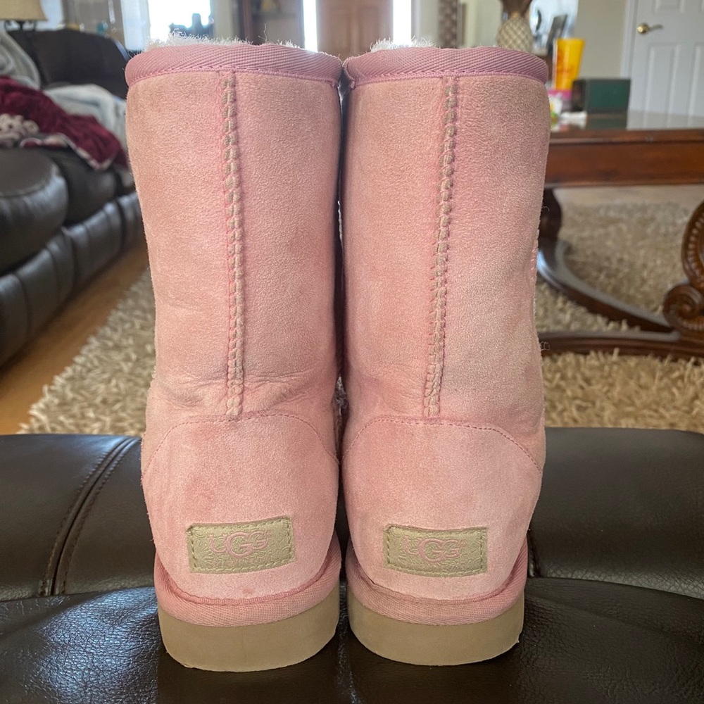 pink UGG boots